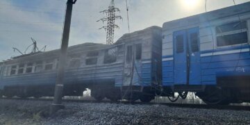 рф атакувала дроном приміський поїзд на Дніпропетровщині, є жертва