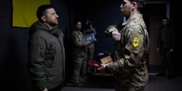 Зеленський відзначив державними нагородами воїнів 12-ї бригади спеціального призначення "Азов"