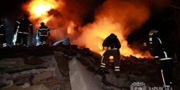 У Харкові вже 4 загиблих після ракетного удару росіян по багатопопверхівці