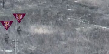 Десантники 77-ї бригади ДШВ показали ліквідацію групи окупантів біля Загризового на Куп'янському напрямку