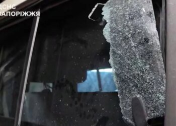 Россияне атаковали эвакуационный автомобиль ГСЧС в Запорожском районе