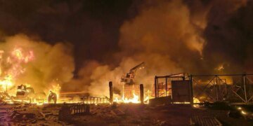 Ракетна атака на Бровари: є загиблий та поранені