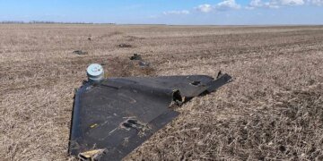 Российский ударный дрон упал на территории Молдовы