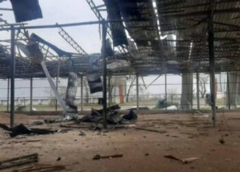 Россияне атаковали ферму и зерновые ангары в Одесской области. ФОТО