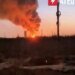 Ночью дроны атаковали Ярославский НПЗ: на заводе вспыхнул мощный пожар