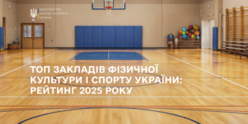 Минспорта определило лучшие учреждения физкультуры и спорта в Украине в 2025 году