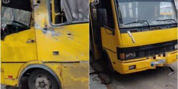 Російський дрон атакував маршрутку в Херсоні – 7 постраждалих