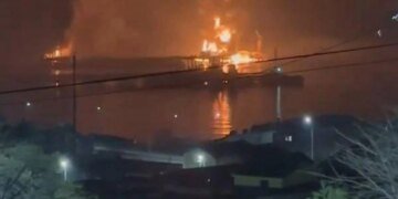 СБУ та Сили оборони уразили нафтоналивний термінал у порту Новоросійська