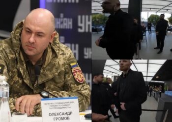 В Киеве частные охранники избили раненого ветерана и повредили ему руку с титановой пластиной. ВИДЕО