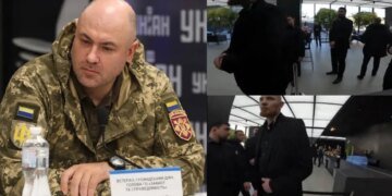 В Киеве частные охранники избили раненого ветерана и повредили ему руку с титановой пластиной. ВИДЕО