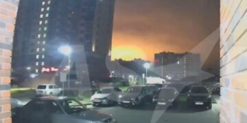 Тверь в огне: в соцсетях публикуют ВИДЕО взрывов