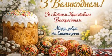 С Пасхой: поздравления и открытки на украинском языке