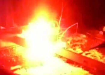 В Луганске повреждена подстанция, питавшая железнодорожный узел, через который осуществлялись поставки военных грузов