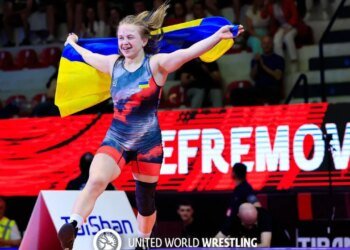 19-летняя Мария Ефремова из Бахмута стала чемпионкой Европы по вольной борьбе