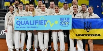 Сборная Украины по теннису впервые в истории вошла в топ-3 мирового рейтинга Кубка Билли Джин Кинг