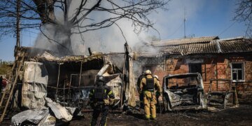 Харків зазнав дронової атаки рф, серед 6 постраждалих двоє дітей