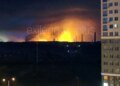 В Рязани после серии взрывов вспыхнул пожар: атака на нефтеперерабатывающий завод