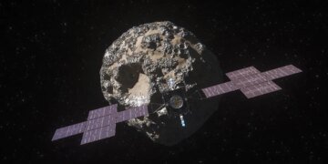 Космічний апарат NASA "Психея" пролетів біля Марса на шляху до металевого астероїда