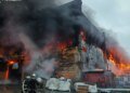 Спасатели из семи населенных пунктов потушили крупный пожар в Ирпене. ФОТО