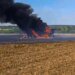 російські війська знищили комбайн під час польових робіт на Сумщині – ОВА