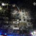 У Черкасах через атаку дрона загорілась багатоповерхівка, 11 людей травмовано