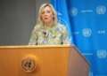 Захарова пригрозила продолжить удары по Киеву и объявила о «предупреждении» для иностранных дипломатов