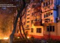 Россия обстреляла многоэтажный дом в Запорожье с помощью БПЛА: есть раненые
