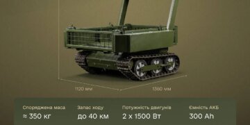 Може евакуювати двох поранених одночасно: роботизований медевак Vepr допустили до бойової роботи