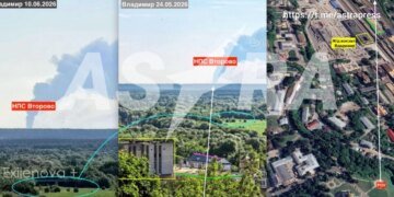 У рф на тлі атаки дронів зафіксували пожежу на нафтоперекачувальній станції під владимиром