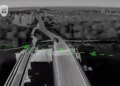 Військові показали унікальні кадри ураження мосту в Армянську