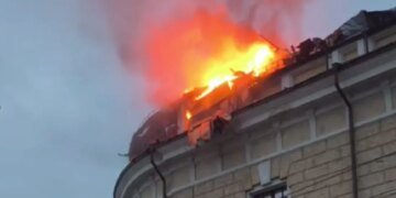 росія вдарила по Успенському собору Києво-Печерської лаври – ексклюзивне відео