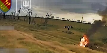 Мотоциклетный заезд в ад:  путинские штурмовики хотели “влететь” в Малую Токмачку. ВИДЕО