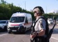 Перші хвилини після удару КАБАами по Запоріжжю потрапили на бодікамери патрульних