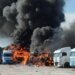 росіяни атакували АЗС та автостоянку в Запоріжжі, поранено жінку