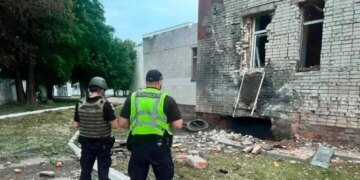 Дрони рф атакували Чернігівщину – троє поранених, пошкоджено лікарню та школу