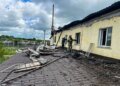 Дрон рф вдарив по Золочеву на Харківщині – спалахнула масштабна пожежа