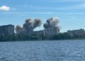 После ракетного удара в Воронеже горит завод, снабжающий электроникой Искандеры и Панцири