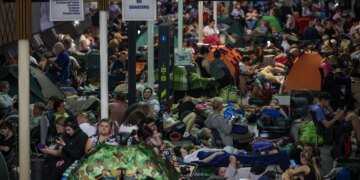 Під час нічного обстрілу Києва 2 липня у метро укрилися понад 50 тисяч людей