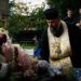 У Києві ченці провели молитву за загиблими біля зруйнованого будинку