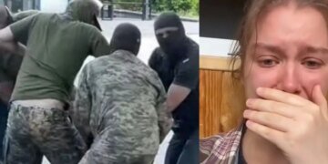У Києві чоловіка на очах у дружини силою затягли в бус через вікно – тепер у нього відмовили ноги. ВІДЕО