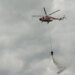У Вишневому триває ліквідація наслідків ворожої атаки, для гасіння вогню залучили гелікоптер