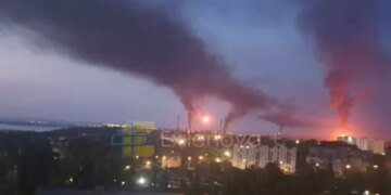 В российском Саратове прогремели взрывы: был атакован НПЗ, вспыхнул пожар