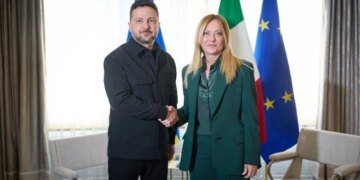Зеленський обговорив з Мелоні роботу над антибалістикою та потребу в ракетах ППО