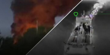 Генштаб підтвердив ураження 12 танкерів, буксира, суховантажу і нафтового терміналу рф