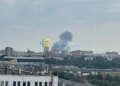 На Московському НПЗ знову фіксують загоряння після атаки дронів