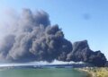 Ночь в Крыму была беспокойной: раздавались взрывы и выстрелы, вспыхнули пожары