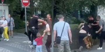 В Виннице избили мужчину, которого очевидцы назвали сотрудником ТЦК. ВИДЕО