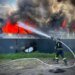 На Чернігівщині ліквідували пожежі після атаки російських безпілотників – ДСНС