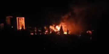 Вибухи в Криму – в Ялті пожежа та блекаут
