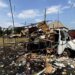 В Луганске сообщают об ударе по стоянке грузовиков